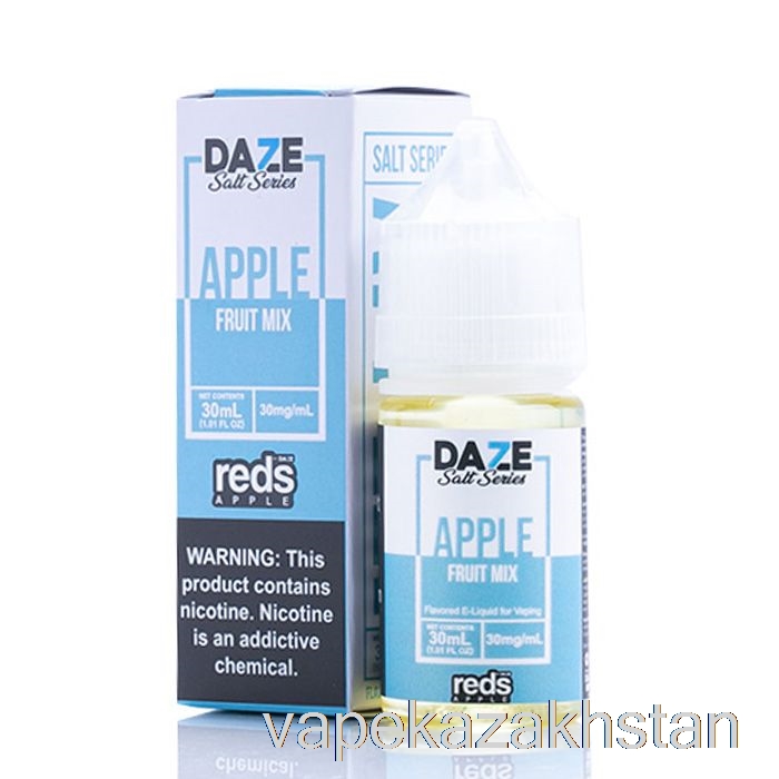 Vape Kazakhstan Fruit Mix - Red's Apple E-Juice - 7 Daze SALT - 30mL 50mg